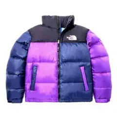 新品 希少カラー ノースフェイス ヌプシ ダウンジャケットL パープル 韓国