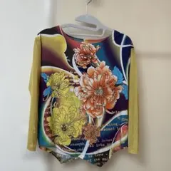 花柄プリント 長袖 レッスンウェアのサムネイル