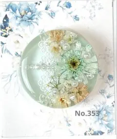 レジン ヘアゴム 水色グラデ風 92 - メルカリ