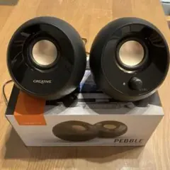 Creative Pebble スピーカー ブラック