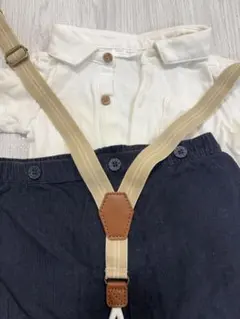 next baby セレモニースーツ ホワイト・ネイビー