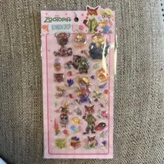 ズートピア　ボンボンドロップシール