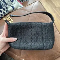 GANNI ブラック ハンドバッグ