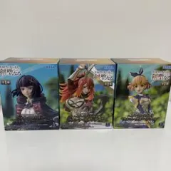 【本日削除】片田舎のおっさん、剣聖になる フィギュア　3個セット