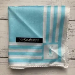 YSL ロゴハンカチ 【 新品未使用 】