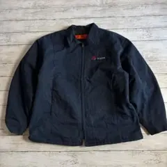 RED KAP ワークジャケット VI-JON 企業ロゴ 紺 XL メンズ古着