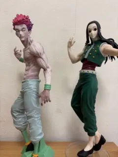 HUNTER×HUNTER フィギュア 2体セット（イルミ&ヒソカ　箱無し