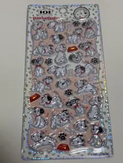 ま*え様 プチドロップステッカー　101匹わんちゃん