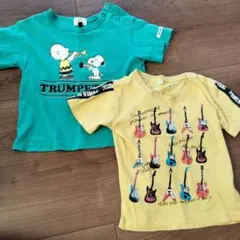F.O.KIDS ピーナッツ Tシャツ 2枚セット 90cm