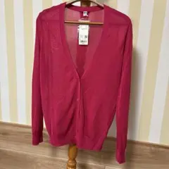 UNIQLO ピンク カーディガン Lサイズ