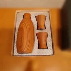 屋久杉　とっくり　お猪口ぐい呑み　セット　未使用品