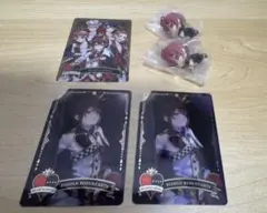 【未使用】ツイステ リドル・ローズハート セット(ハグコット、メタルカード)