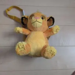 新品未使用 ライオンキング シンバ ぬいぐるみ リュック ディズニー