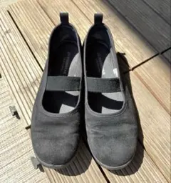 MOONSTAR ブラック　バレエシューズ