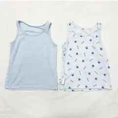 ユニクロ メッシュタンクトップ インナー 肌着110cm 2枚セット
