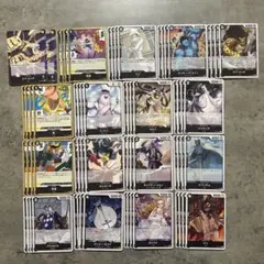 ONE PIECE カード　500年後の未来　ルッチ　R以下ノーマル　4コン　黒