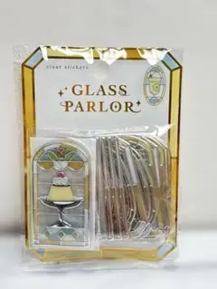 【24時間以内発送】 GLASS PARLOR クリアステッカー イエロー
