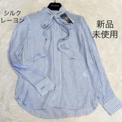 ラルフローレン シルク ボウタイブラウス - メルカリ