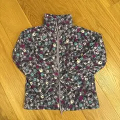 【新品】Columbia フリースジャケット S（120cm ）花柄