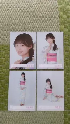 櫻坂46 生写真 松本和子 2025年浴衣 - メルカリ