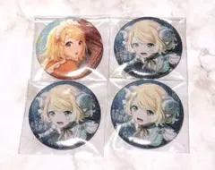 プロジェクトセカイ 鏡音リン グリッター缶バッジ - メルカリ