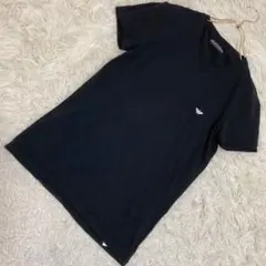 EMPORIO ARMANI ワンポイントTシャツ ブラック USA S