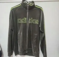 adidas ベロア ジャージトランクジャケットlサイズ00s古着 かやゆー 