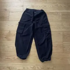 ブラック カーゴパンツ ロングパンツ