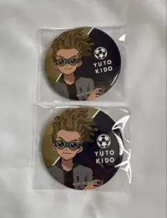 イナズマイレブン 鬼道有人 缶バッジ - メルカリ