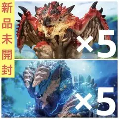 モンスターハンター 鎮座獣 ジンオウガ リオレウス フィギュア10体セット