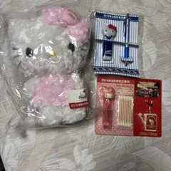 サンリオ ハローキティ ぬいぐるみ 株主優待グッズセットのサムネイル