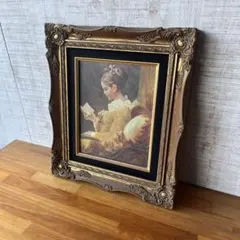 希少 ウノアエレ 純銀製 ミニ絵画 外枠横縦10.5㎝ 銀部分縦横4