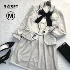 新品あり◆ママスーツ セレモニースーツ 3点セット 洗えるスーツ 入学式 卒業