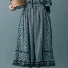 サマンサモスモス♡kazumiコラボ 刺繍レース3WAY人気色スカート