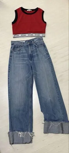 MOUSSY トップス　レッドのサムネイル