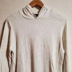 A.P.C.　アーペーセー　コットンカシミヤ　ニットパーカー　L　オートミールのサムネイル
