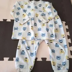 クマ柄フリースパジャマ 95cm