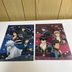 未開封 レア♡薄桜鬼 クリアファイル2点 集合 土方歳三 斎藤一 沖田