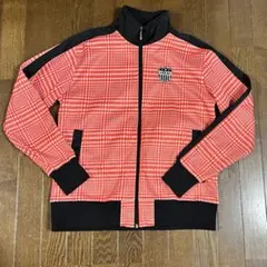 FILA GOLF フィラゴルフ 裏フリース 長袖ジャケット チェック柄 M