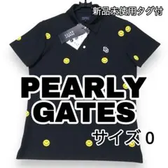 パーリーゲイツ　新品未使用　ニコちゃん　レディース　ゴルフポロシャツ　サイズ０