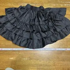 黒いフリルスカート 100cm~