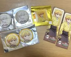 鬼滅の刃 明治村　我妻善逸　缶バッジ キーホルダー　特典