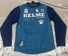KELME サッカーウェア 長袖 ブルー ネイビー Mサイズのサムネイル