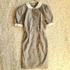 FOXEY レース ワンピース シフォン パフスリーブ Mのサムネイル