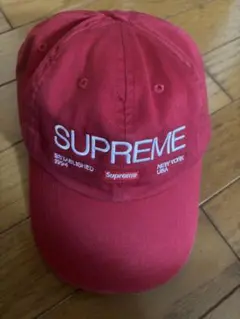 Supreme 赤色 パネルキャップ TWICE ナヨン