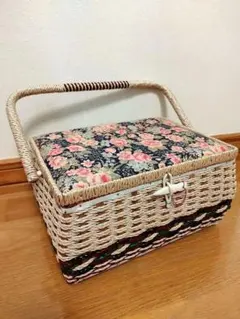 昭和レトロかご　折りたたみ式　ヴィンテージかご 自転車 横カゴ 昭和レトロ 折りたたみ式 バイク 配達 当時物