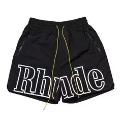 Rhude ナイロン ショートパンツ ブラック #Mのサムネイル