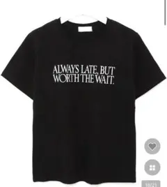 nugu visco レタリング半袖Tシャツ