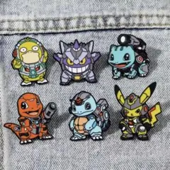 コダックその他　ポケモン ピンバッジ 8個セット 2026年最新】コダックバッジの人気アイテム - メルカリ