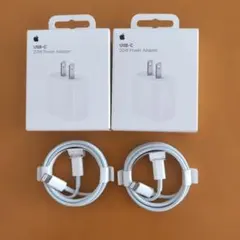 Apple 20W USB-C Power Adapter 2個セット